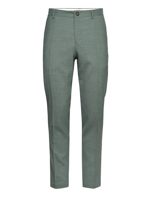 Se Selected Homme Slhslim-Oasis Linen Trs Noos Selected Homme Green ved Booztlet