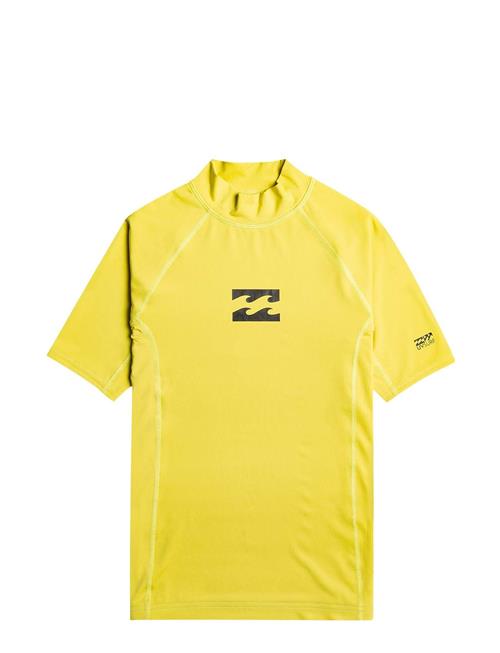 Se Billabong Waves All Day Boys Ss Billabong Yellow ved Booztlet