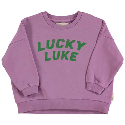 Piupiuchick Sweatshirt Med Tryk Mauve | Lilla | 12 months