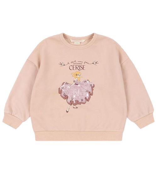 Konges SlÃ¸jd Konges SlÃ¸jd Sweatshirt - Lou Glitter - Cameo Rose