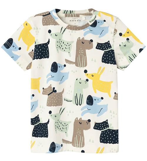 Se Name It Name It T-shirt - NbmVroels - Jet Stream m. Hunde ved KidsWorld