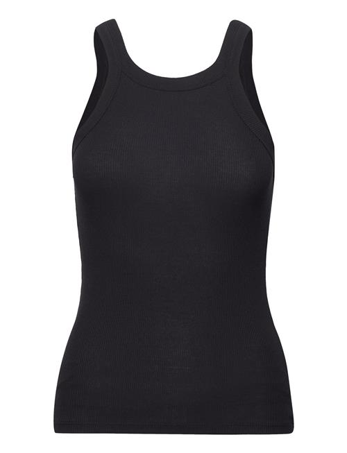 Creative Collective Rib Singlet Creative Collective Black