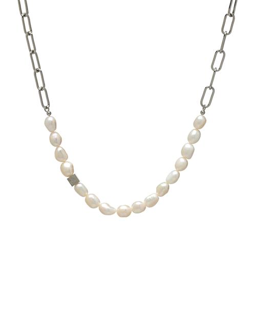 Samie Duo Necklace Samie White