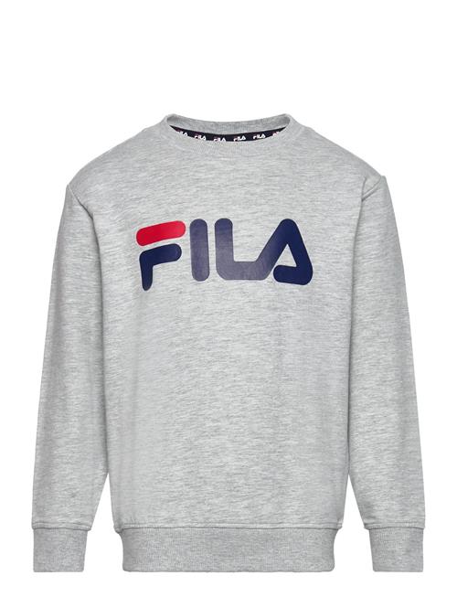 Se FILA Babina Greda Classic Logo Crew Sweat FILA Grey ved Booztlet