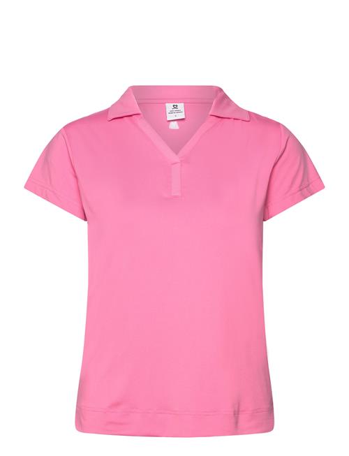 Daily Sports Anzio Cap Polo Shirt Daily Sports Pink