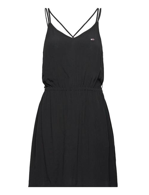 Tommy Jeans Tjw Essential Strappy Dress Tommy Jeans Black