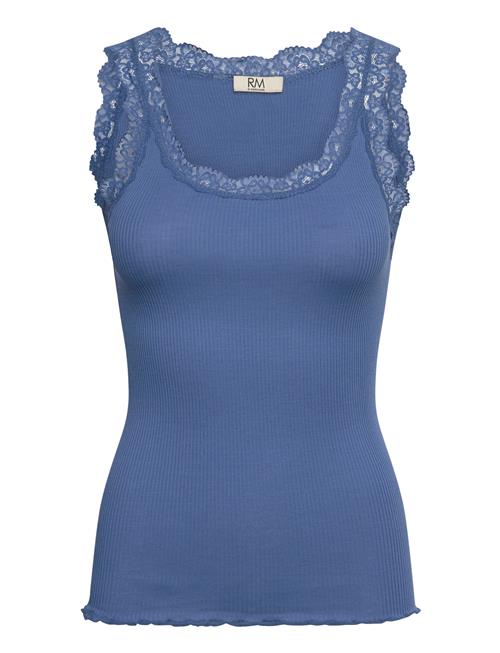 Se RM By Rosemunde Rmwbalta Modal Sl Lace U-Neck Top RM By Rosemunde Blue ved Booztlet