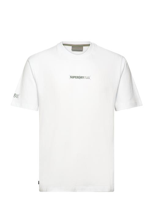 Superdry Sport Utility Sport Logo Loose Tee Superdry Sport White