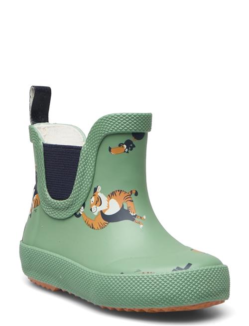 Se CeLaVi Wellies Short - Aop CeLaVi Green ved Booztlet