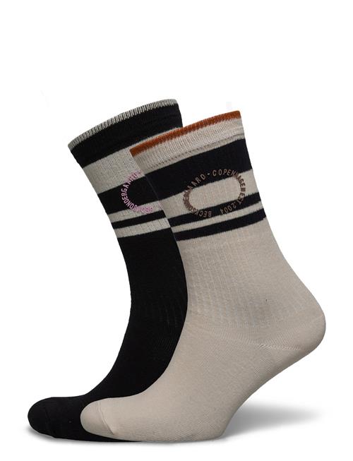 Becksöndergaard Thalia Cotta Sock 2 Pack Becksöndergaard Black