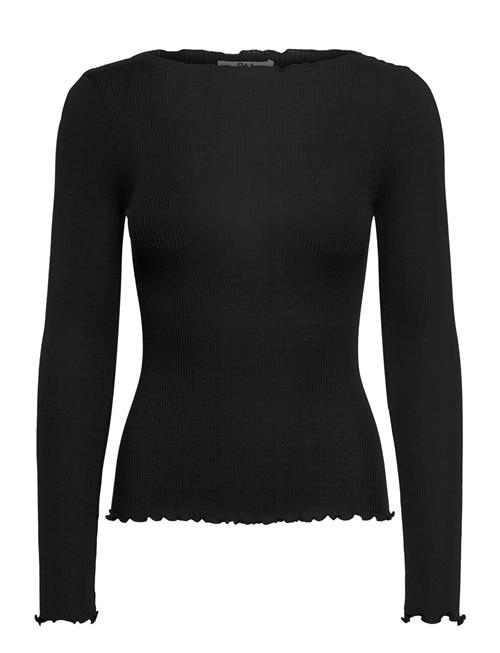 RM By Rosemunde Rmwbalta Modal Ls Boatneck Blouse RM By Rosemunde Black