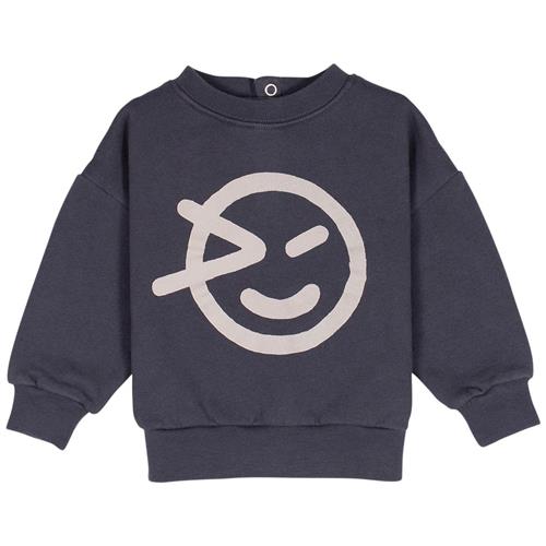 Wynken Mini Logo Sweatshirt Slate | Grå | 9 months