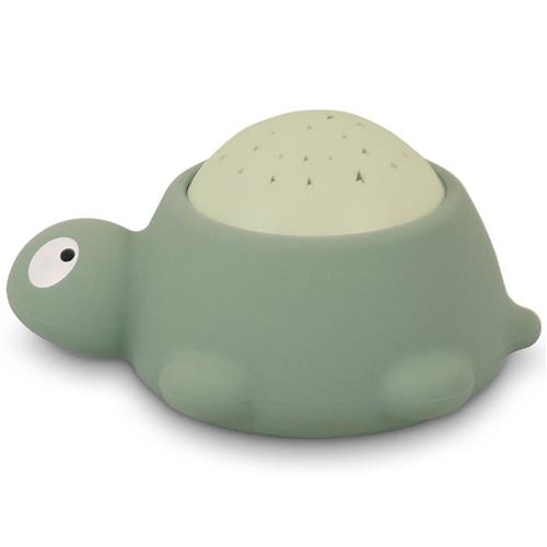 Se Filibabba Tino the Turtle Natlampe Grøn | Hvid | 0 ved Babyshop