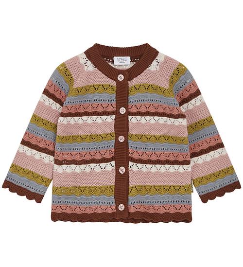 Se Hust and Claire Hust and Claire Cardigan - Strik - Carren - Dusty Rose ved KidsWorld