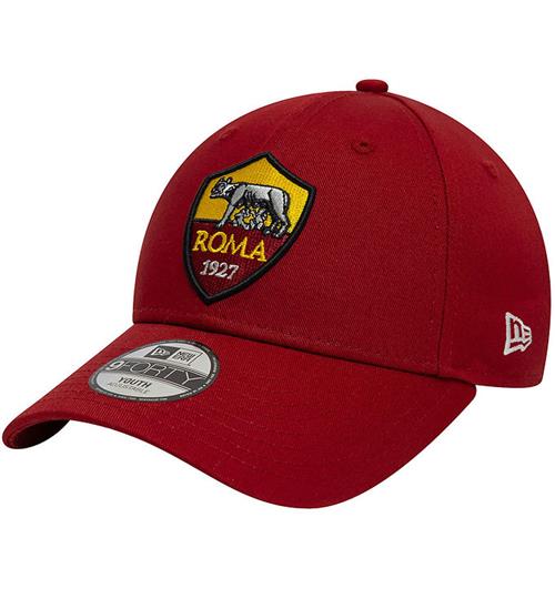 Se New Era New Era Kasket - 9Forty - AS Roma - Dark Red ved KidsWorld