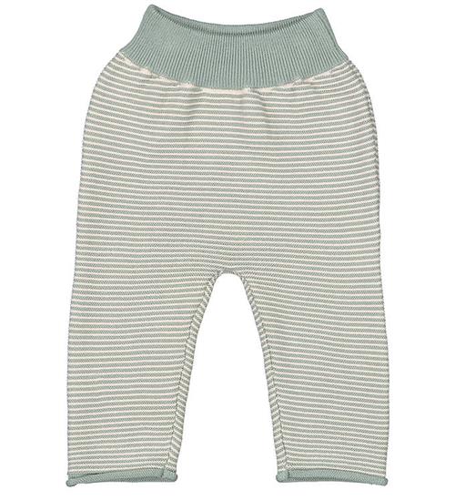 Se MarMar Bukser - Strik - Pira - Dusty Jade Stripe ved KidsWorld