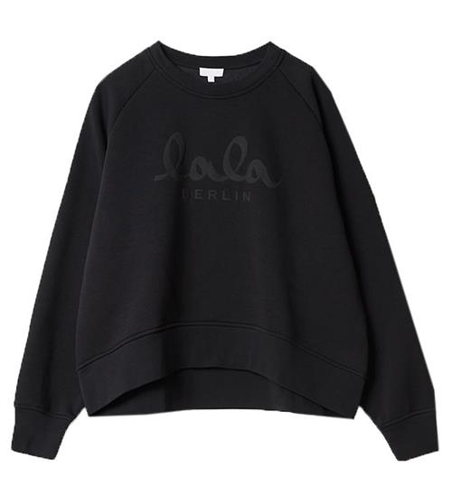 Lala Berlin Lala Berlin Sweatshirt - Ijora - Sort m. Logo