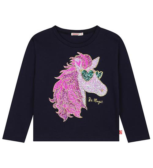 Se Billieblush Bluse - Navy ved KidsWorld