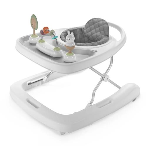 Se Ingenuity Step & Sprout™ 3-in-1 Lære-gå-vogn First Forest™ | Hvid | 0-3 ved Babyshop