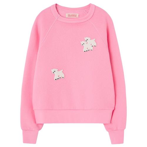 The Animals Observatory Shark Sweatshirt Pink | Lyserød | 4 years