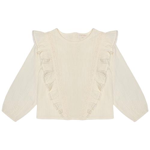 Louise Misha Tubi Bluse Til Baby Cremefarvet |  | 9 months