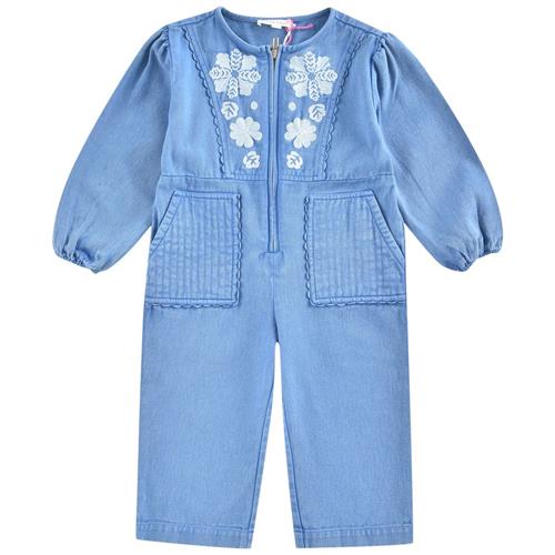 Se Louise Misha Luxie Jumpsuit Stone Blue | Blå | 3 years ved Babyshop