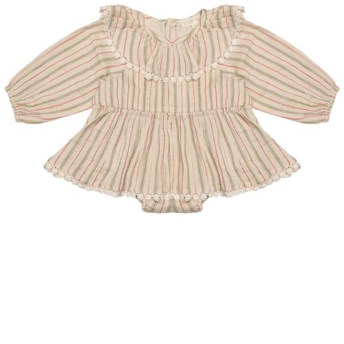 Se Louise Misha India Stribet Bodykjole Cremefarvet |  | 18 months ved Babyshop