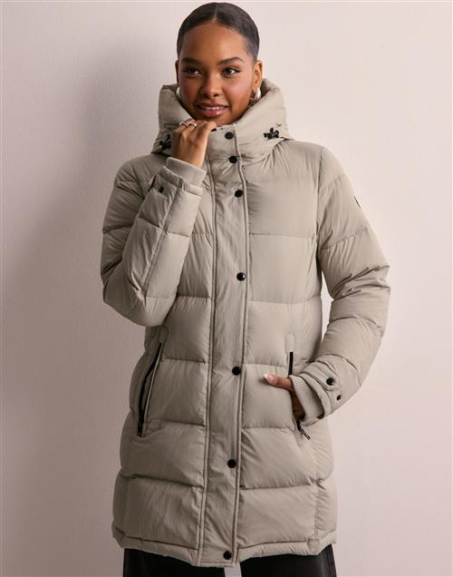 Se ROCKANDBLUE - Beige - Falcon Mid Coat ved Nelly