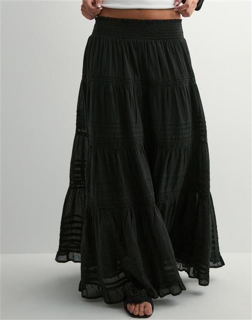 Neo Noir - Sort - Felicia S Voile Skirt