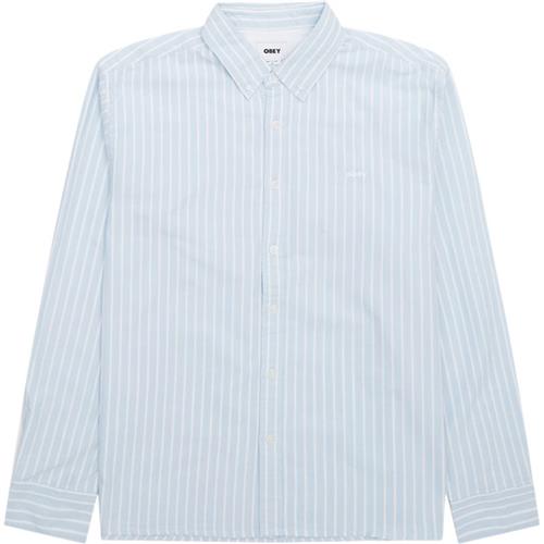 Se Obey Rowena Woven Shirt Blå ved Quint