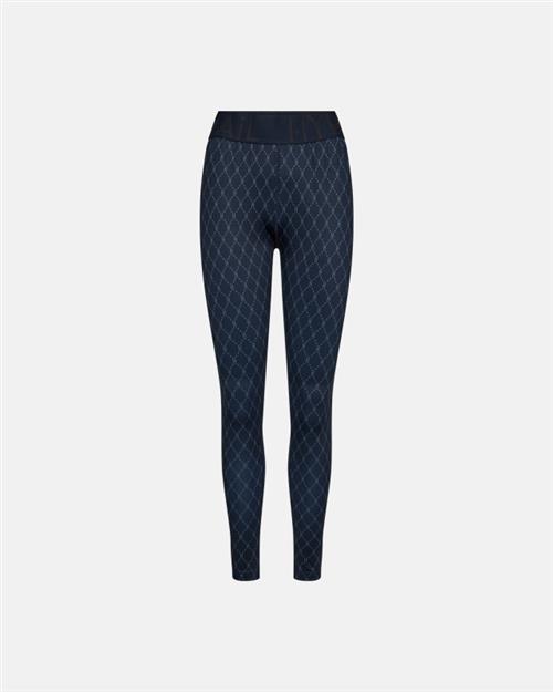 Leggings "logo" | Polyester | Navy