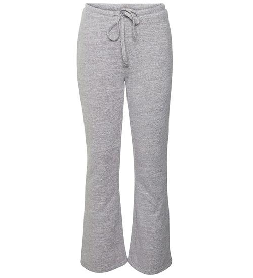 Se Vero Moda Girl Bukser - VmBella - Light Grey/Melange ved KidsWorld