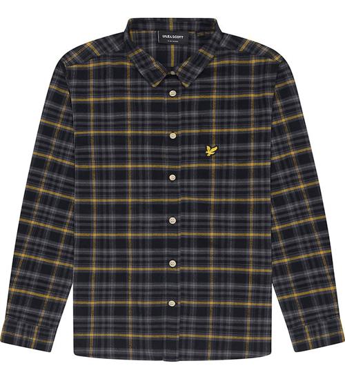 Lyle & Scott Lyle & Scott Skjorte - Tartan - Jet Black