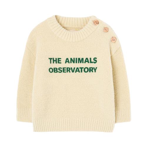 The Animals Observatory Bobcat Baby sweater Soft Yellow | Gul | 18 months