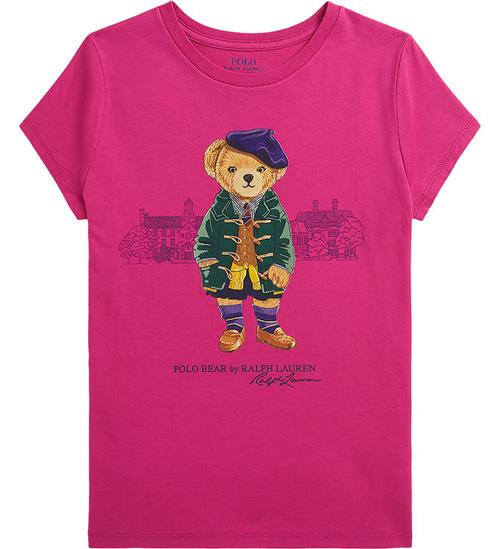 Polo Ralph Lauren Polo Ralph Lauren T-shirt - Pink m. Bamse