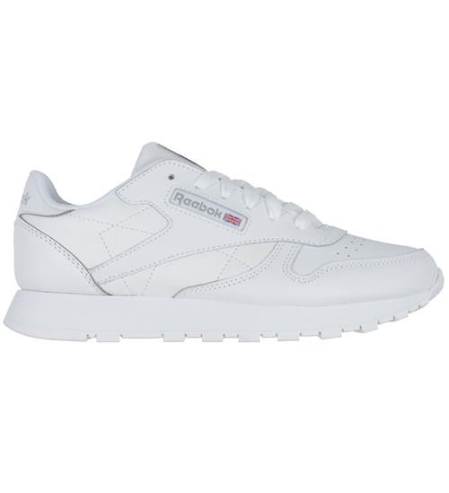 Reebok Reebok Sko - CL LTHR - Running - Hvid/GrÃ¥