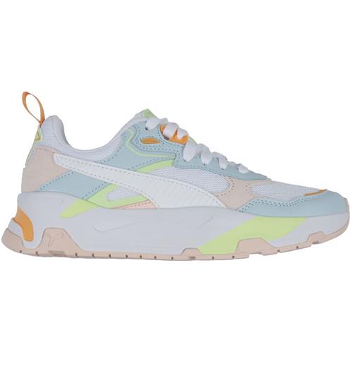 Se Puma Puma Sko - Trinity Jr - Dew/White/Cucumber/Pink ved KidsWorld