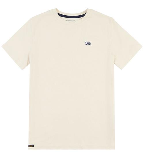 Lee Lee T-shirt - Badge - White Asparagus