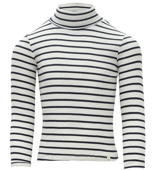 Se Minimalisma Bluse - Rib - Silke/Bomuld - Bui - Sailor ved KidsWorld