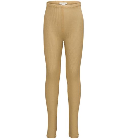 Minimalisma Minimalisma Leggings - Rib - Uld - Arona - Hay