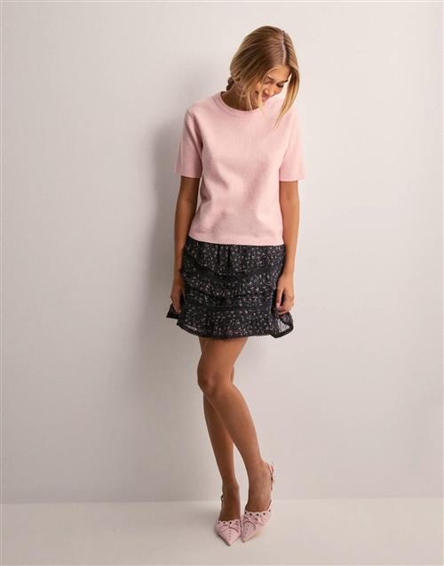 Neo Noir - Sort - Donna Mini Rose Skirt