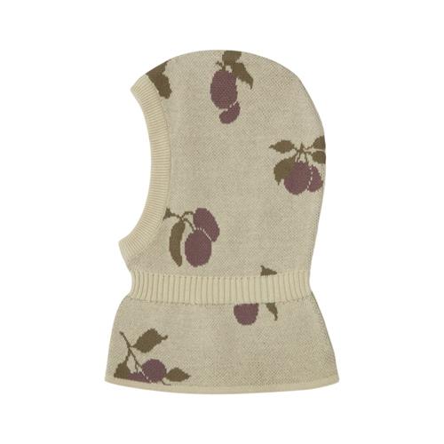 Se garbo&friends Intarsia Elefanthue Prune Beige | Beige | 42/44 cm ved Babyshop