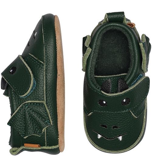 Se Melton Melton Skindfutter - Dark Green m. Drage ved KidsWorld