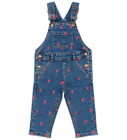 Se The New SmÃ¦kbukser - TnsLovia - MEDIUM BLUE DENIM WASH ved KidsWorld