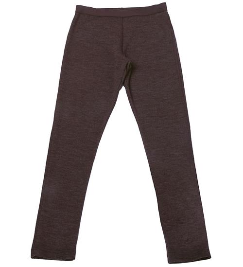 Joha Joha Leggings - Uld - MÃ¸rk Brun