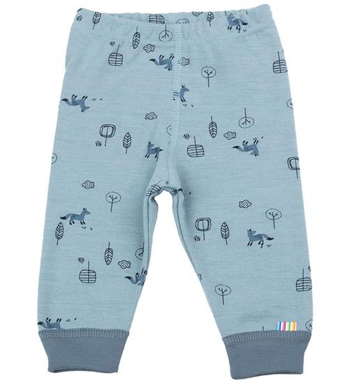 Se Joha Joha Leggings - Uld/Bomuld - BlÃ¥ ved KidsWorld