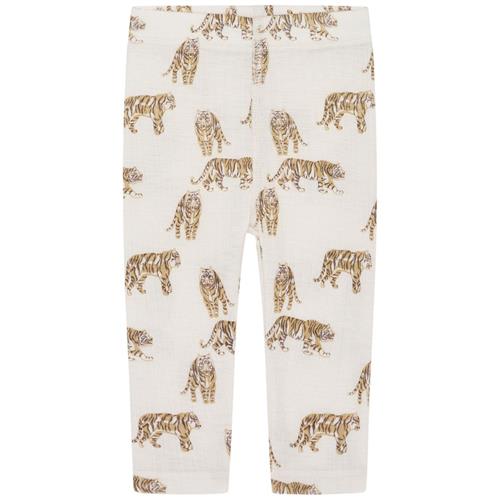 Se Hust&Claire Locel Mønstrete Leggings French Oak |  | 74 cm ved Babyshop