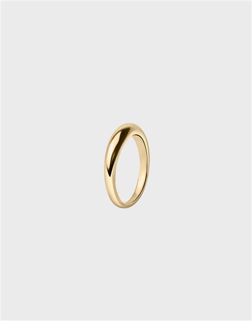 Muli Collection - Guld - Thin Dome Ring