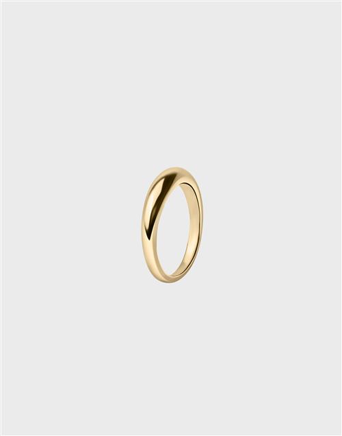 Muli Collection - Guld - Thin Dome Ring