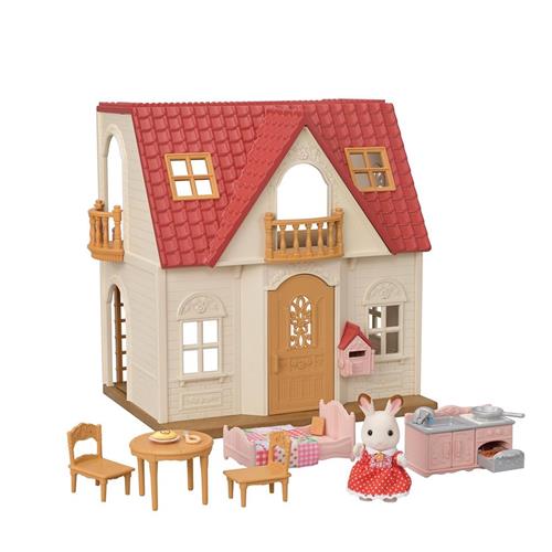 Sylvanian Families Rød Tag Cosy Cottage | Beige | 3-8